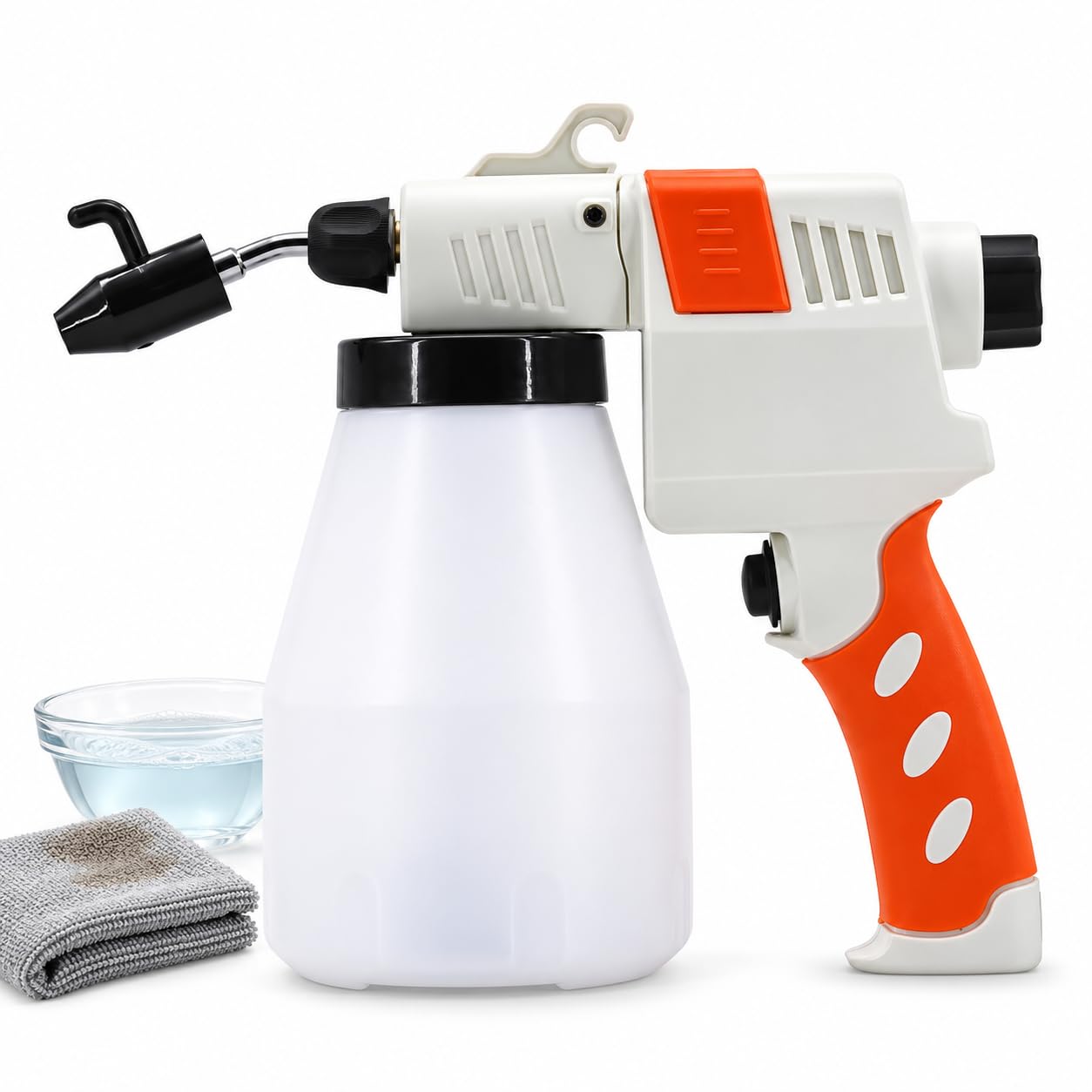 Pistola Limpiadora de Aceite de Cocina, Tanque de 750 ml
