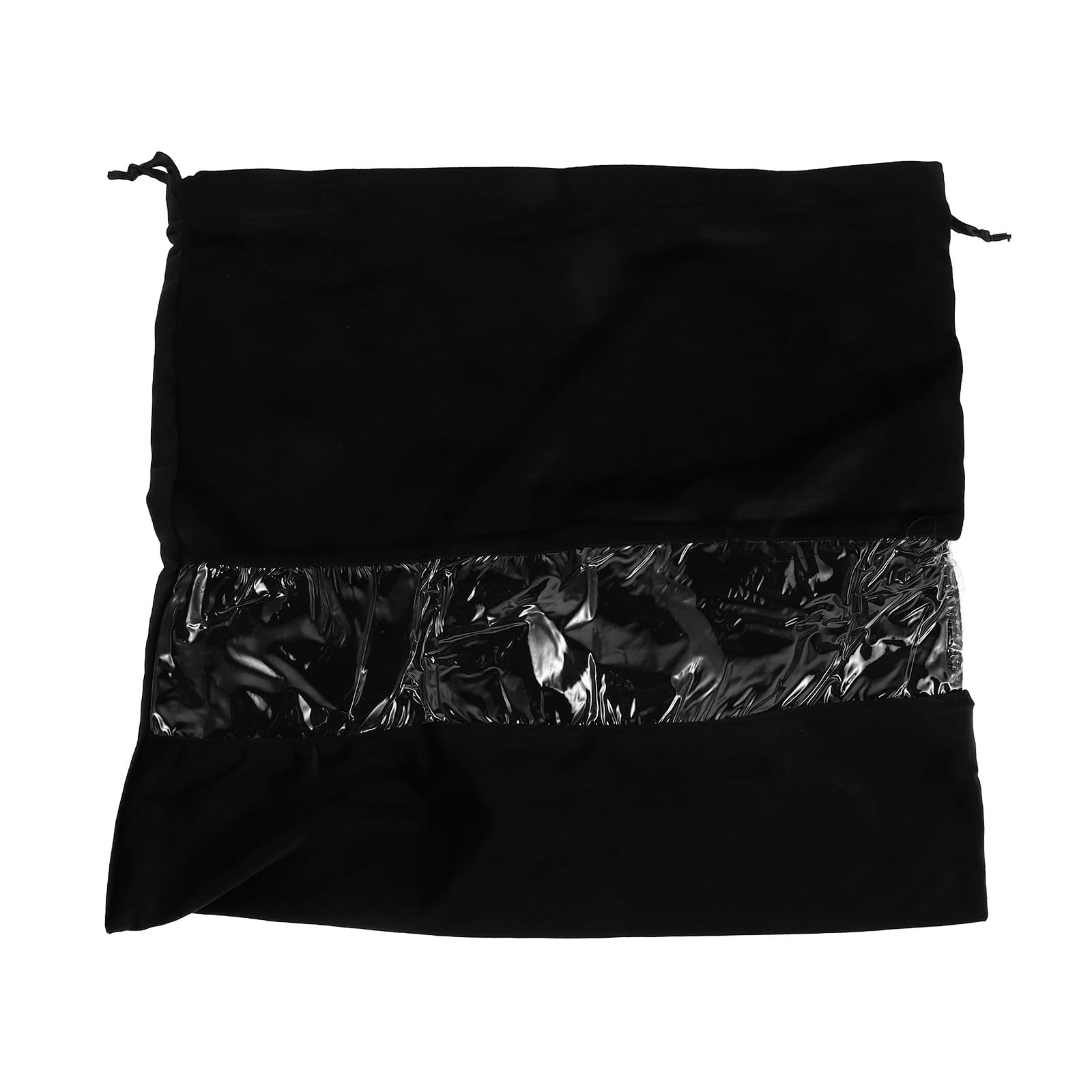 Lurrose Hair Dryer Bag Drawstring Dryer Bag - Transparent Travel Storage Pouch for Hair Tools Underwear and Small