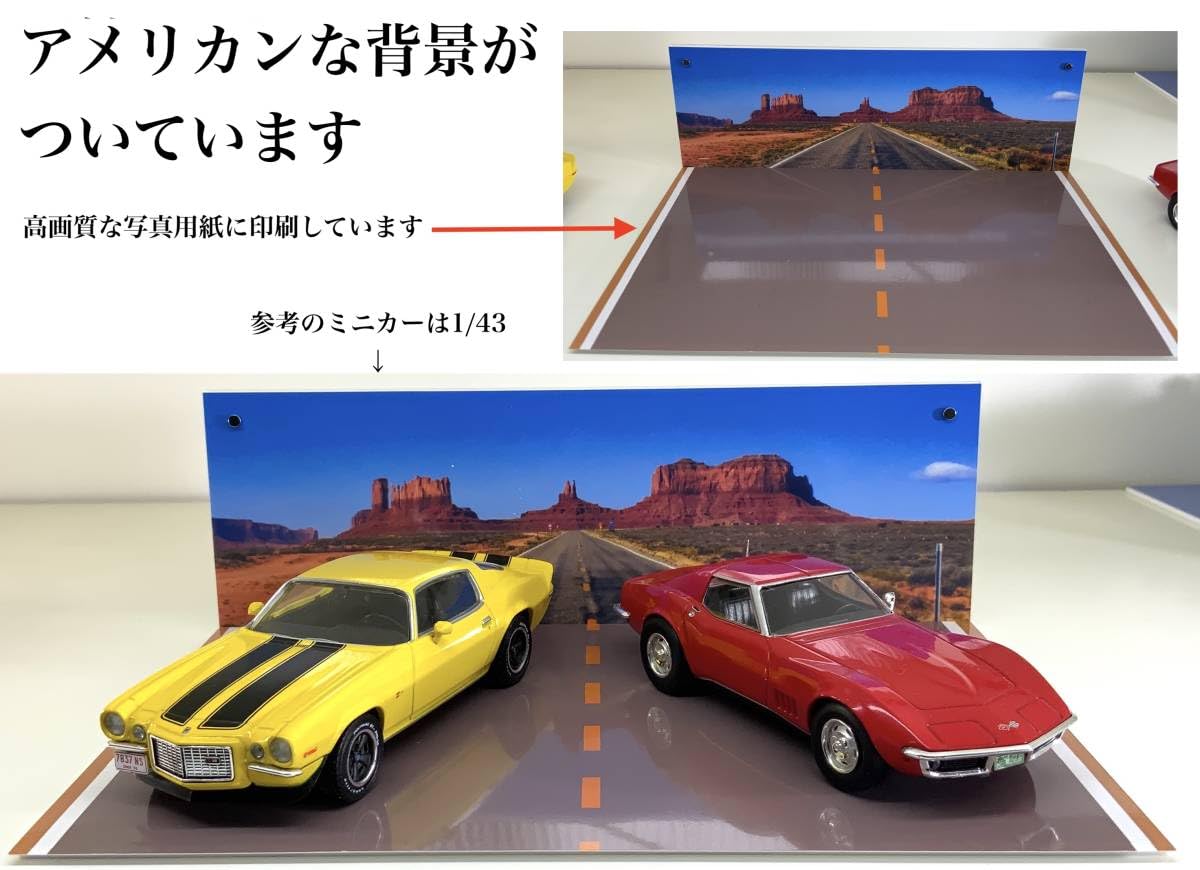 Amazon.co.jp: 首都高 ジオラマ アクリルケース 差し替えで、3種類の