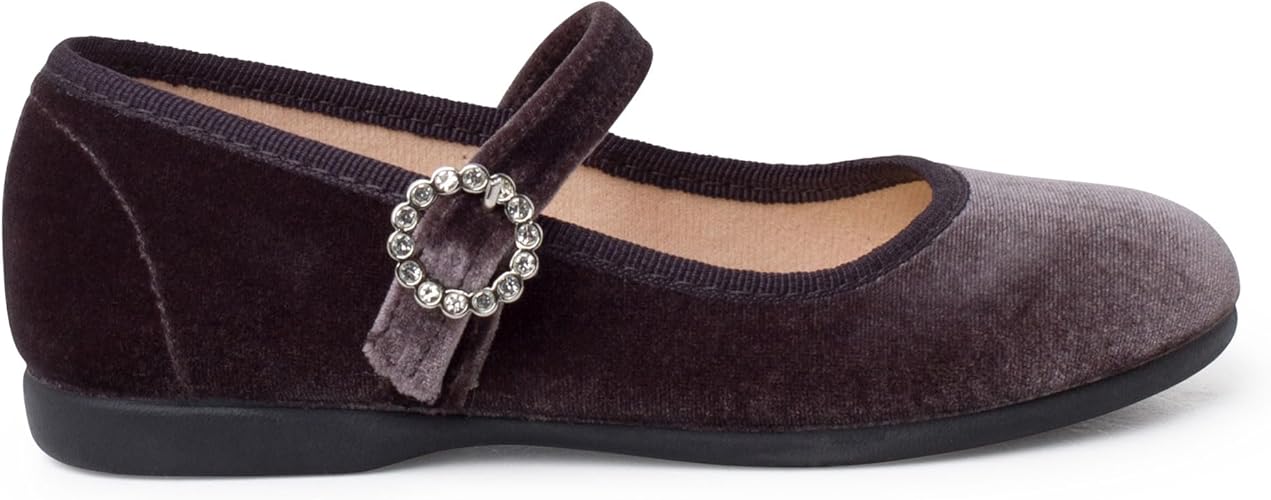 Ballerine Pisamonas Con Cinturino In Velluto E Fibbia Decorata - Made In Spain - Foto 5