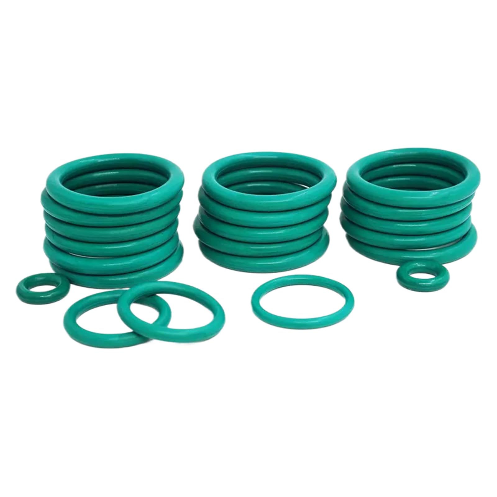 Juntas Tóricas De Caucho Fluorado (FKM) 10 Uds - 22mm X 18mm X 2mm, Resistentes A Altas Temperaturas Y Aceite