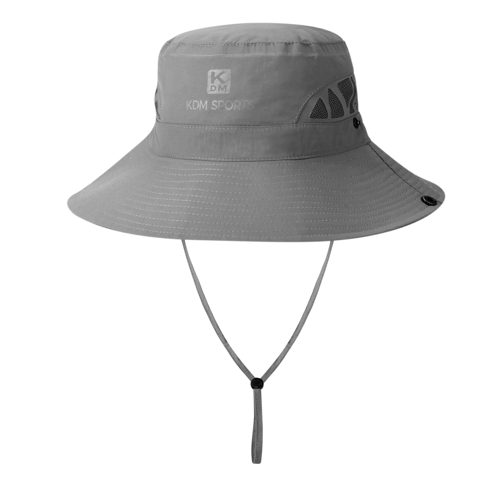 AYPOW Sombrero Pescador Hombre Mujer, Protección UV Bucket Hat Impermeable Ajustable Sombrero Hombre Verano Plegable ala Ancha Transpirable, Sombrero Safari para Pesca Camping Caza Exteriores