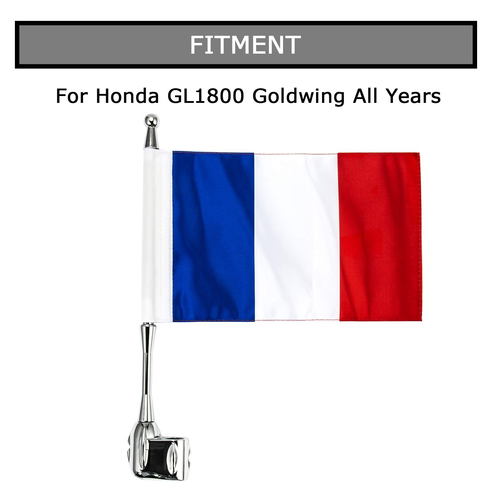 Drapeau Honda Goldwing 90x150 Cm - Bannière Moto Neuve - Merchandising Officieux
