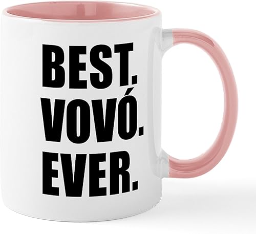 CafePress Best Vovo Ever (Grandma) Drinkware Mugs Taza de café de cerámica de 11 oz (11.0 fl oz)