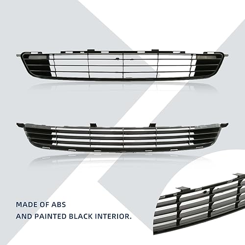 Miniatura 4 de Rejilla de entrada de aire de malla de parachoques delantero de repuesto para Toyota Corolla 2009 2010 Kit de repuesto de parrilla de entrada de