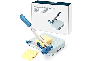 Effortless Slicing with the KITCHENDAO Cheese Slicer Cutter and Board