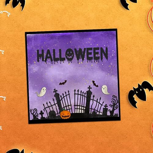 Miniatura 3 de Troqueles de corte de calabaza de Halloween para hacer tarjetas, caja de dulces de Halloween, herramienta de plantilla de plantilla para álbumes de