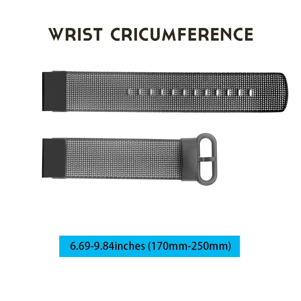 Band de Montre en Nylon 22 mm pour 6 6X Pro 5X 5 Plus 935 945 S60 S62 Strape DE Watch FIT EUX FIT SEMPLE