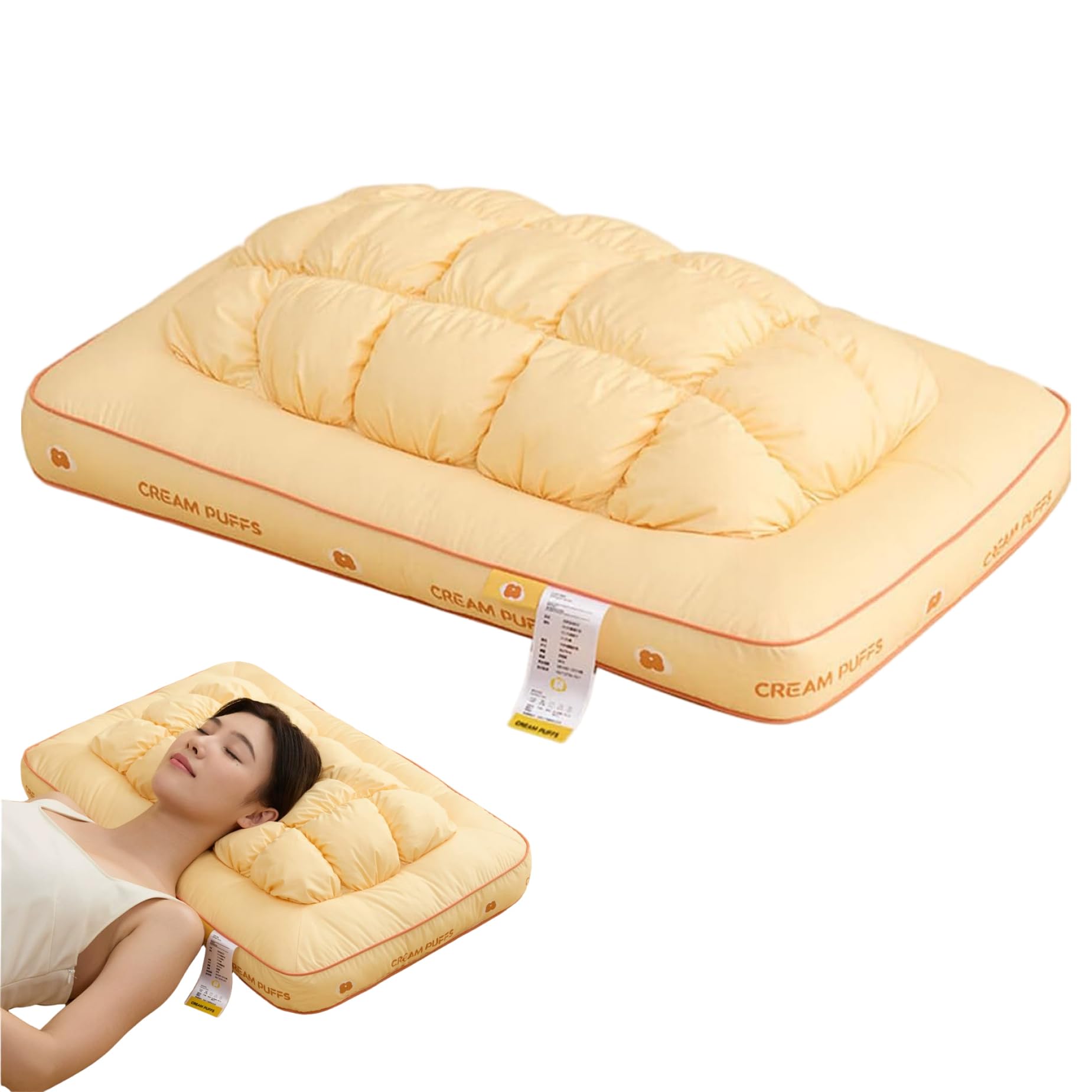 Oreiller ananas Gcroet de taille Queen pour un confort optimal au quotidien