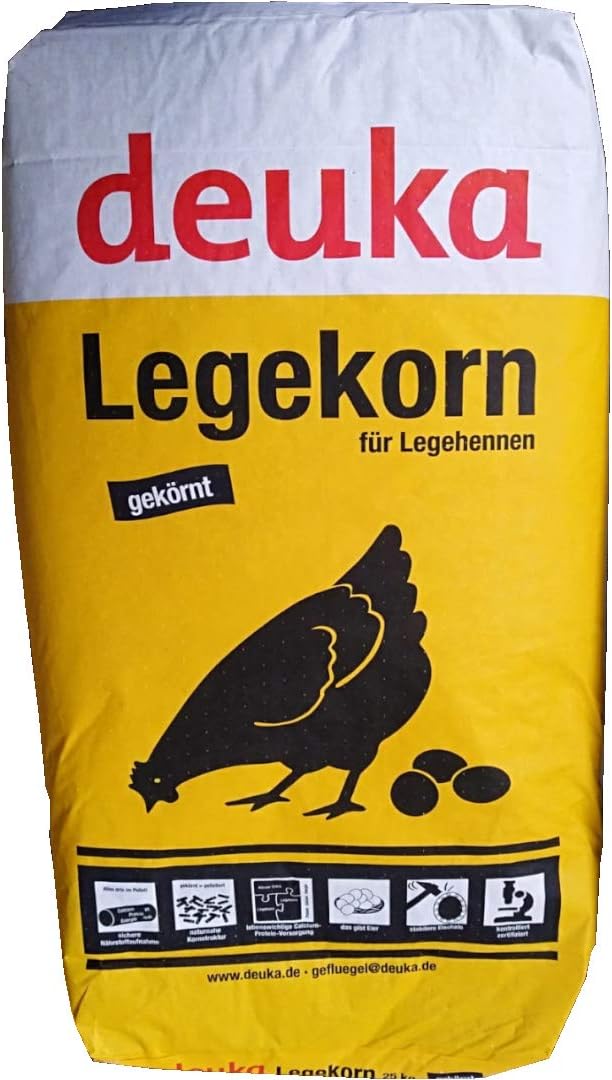 ChickenGold Hühnerfutter 10kg Legemehl - Ohne Gentechnik Für Legehennen
