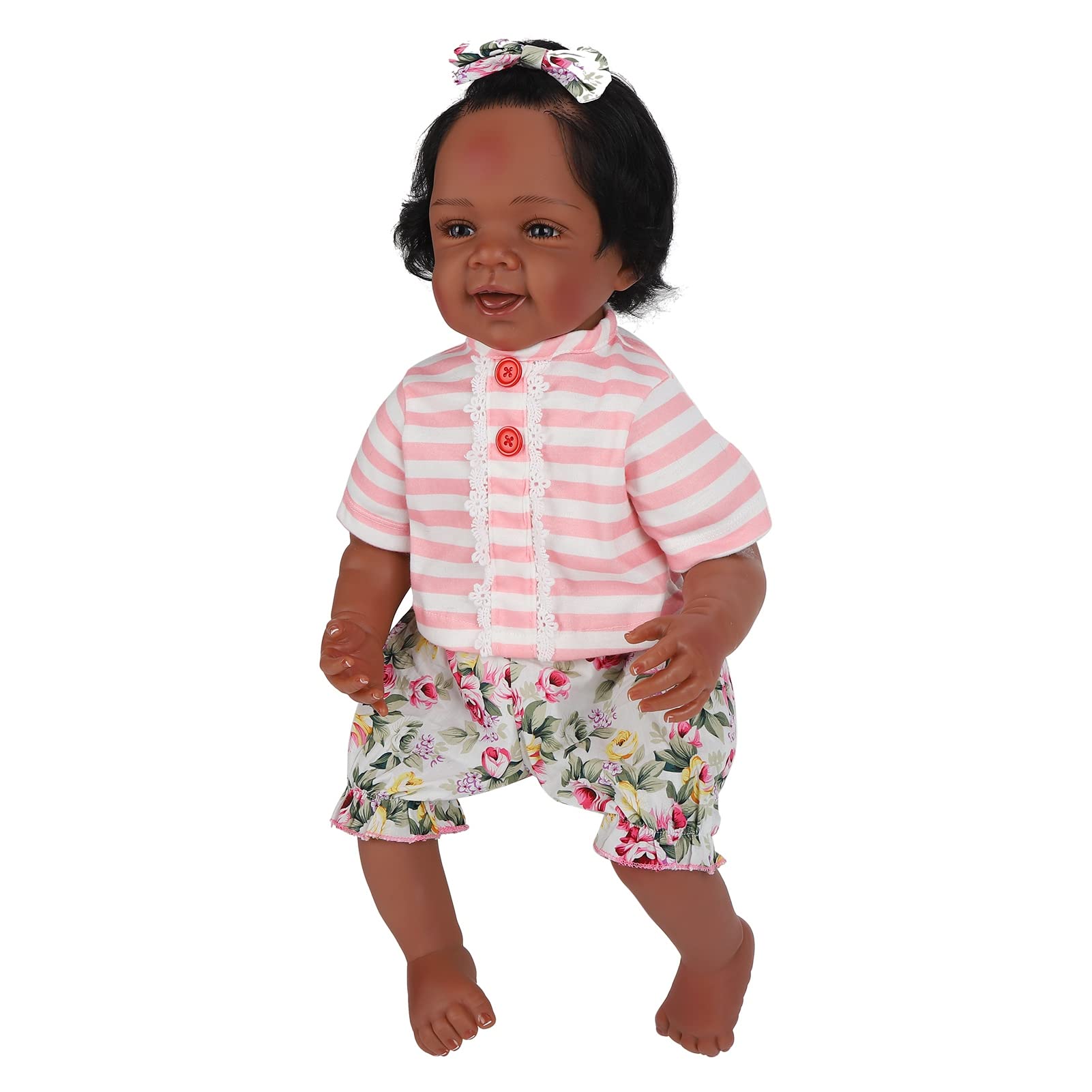 Wakects Bambola Neonata Dormiente 55cm Vinile Morbido Realistica