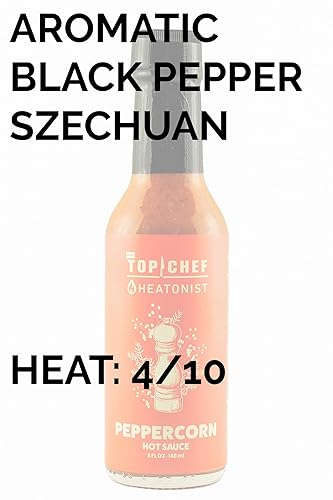 Bravo's Top Chef - Salsa picante de pimienta de Heatonist, celebra la 20 temporada de Top Chef con calor de pimiento asado al fuego, habaneros,