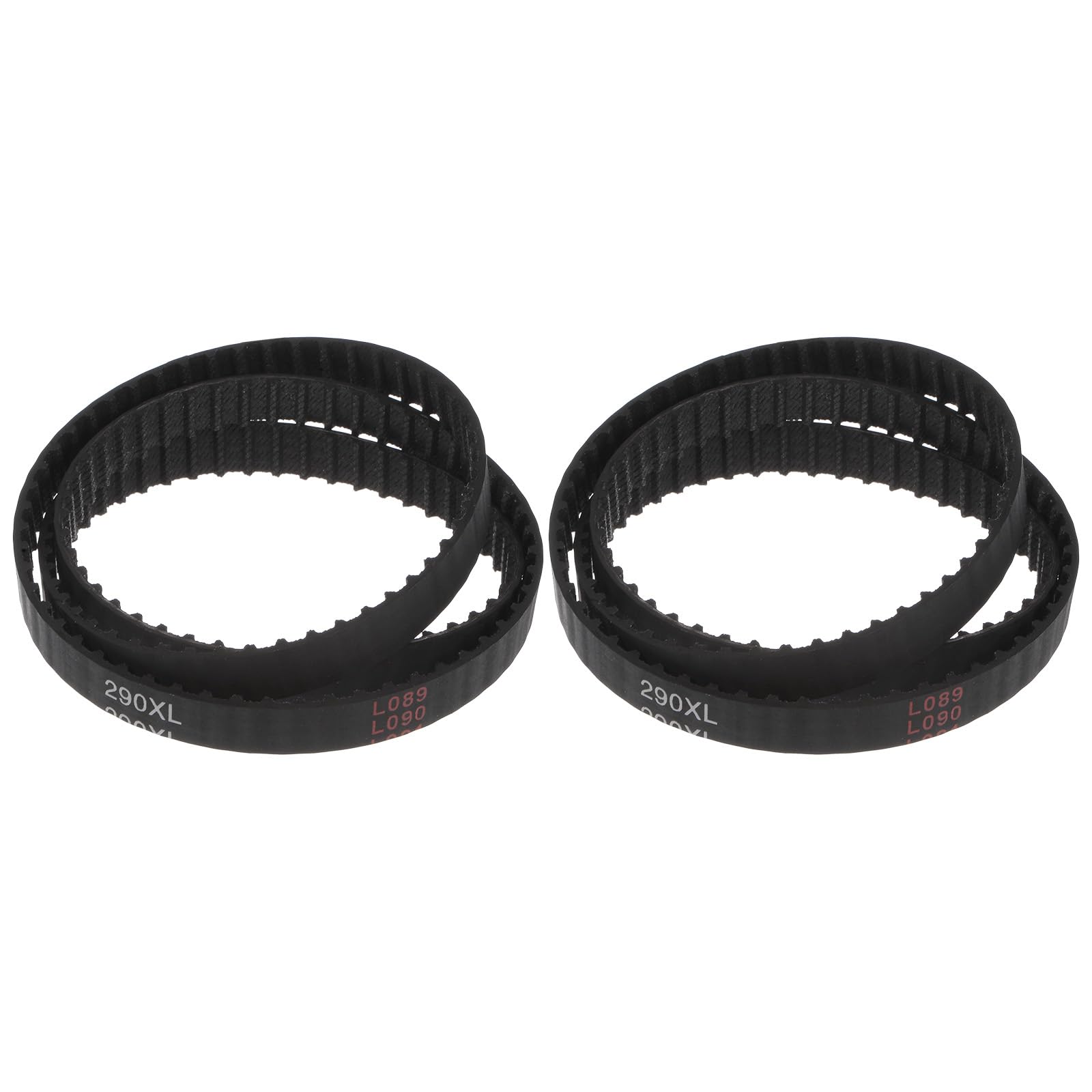 Courroie dentée 290XL 037 synchrone de 145 dents pour transmission en caoutchouc pas 0,5cm
