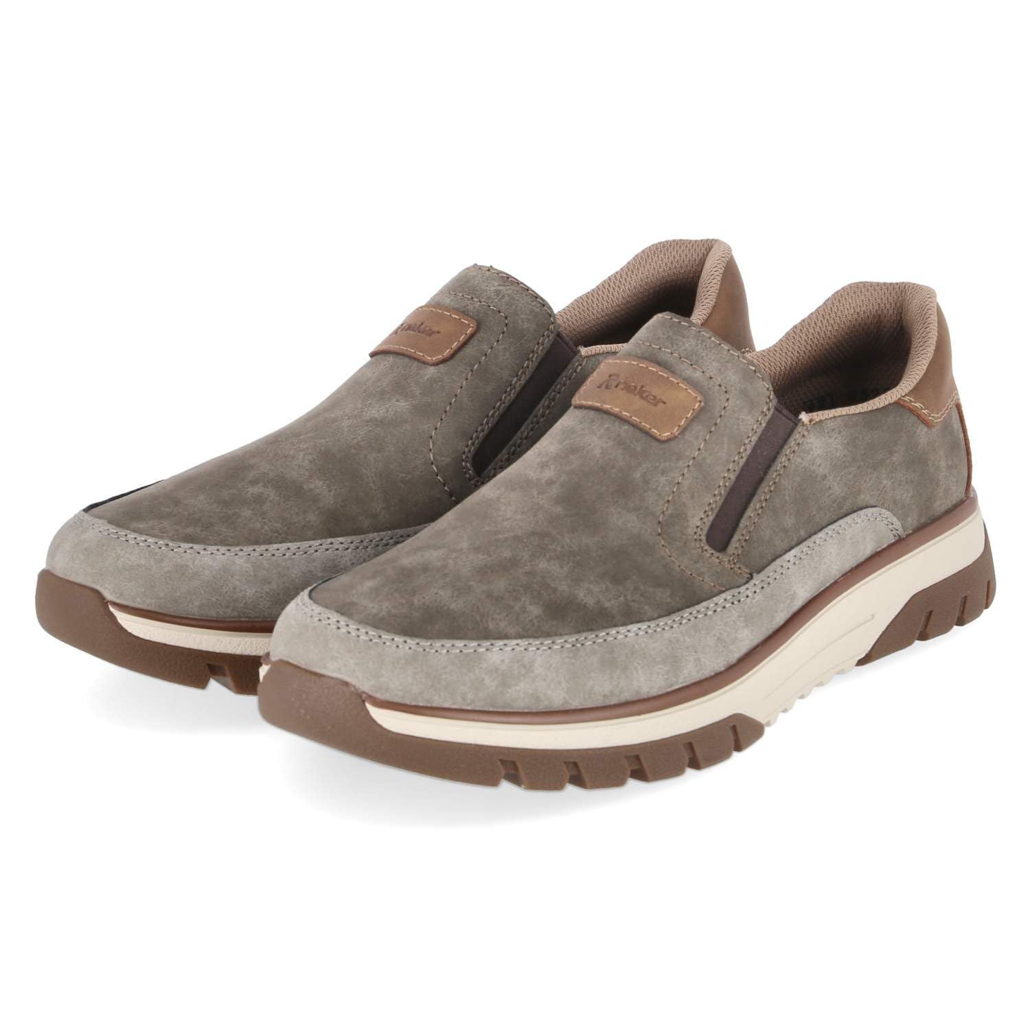Rieker B9350-25 Herren Slipper Synthetik in braun - Gr. 40