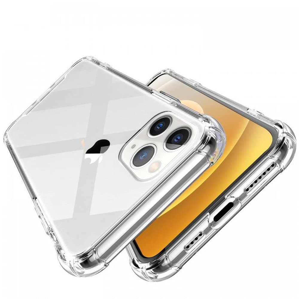 ESR Cover per iPhone 12/12 Pro, Trasparente Custodia iPhone 12/12 Pro antiurto sottile, Resistente all'ingiallimento, TPU, Serie Zero, Trasparente
