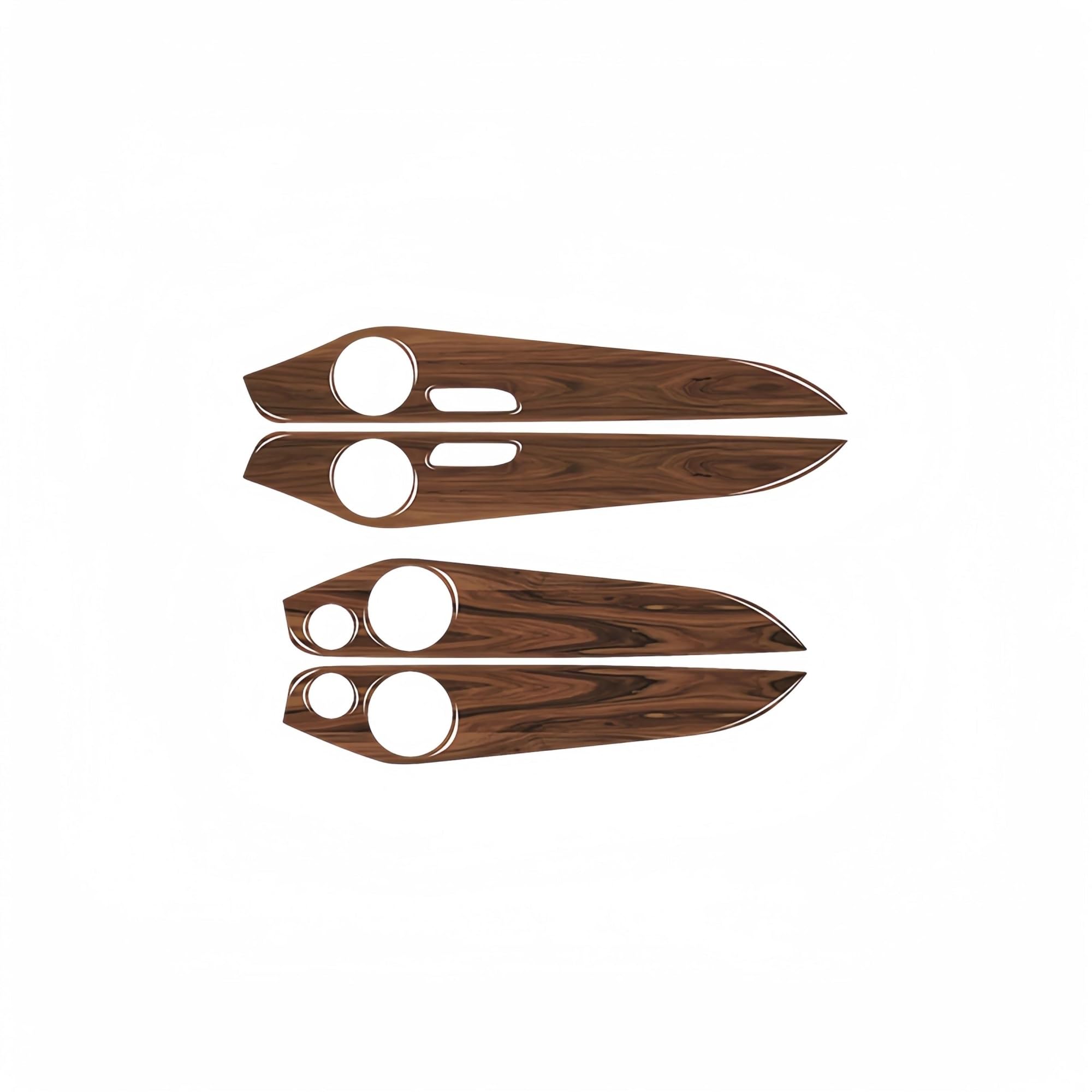 for Mercedes for Benz GLC C Class W205 2014 2015 2016 2017 2018 2019 2020 Side Door Trim Strip Door Panel Sticker Interior KISSGPIPOL(Sandalwood Color)