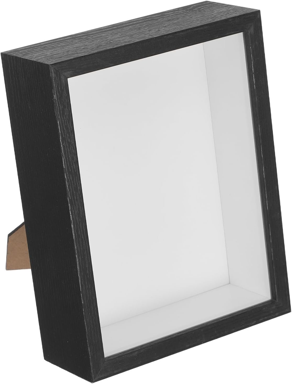 Insect Display Case Black MDF Shadow Box for Butterfly Specimens | Mdf Construction, Vintage Elegant Finish, Scientific Collections and Home Decor Use, Convenient Opening with Specimen Storage