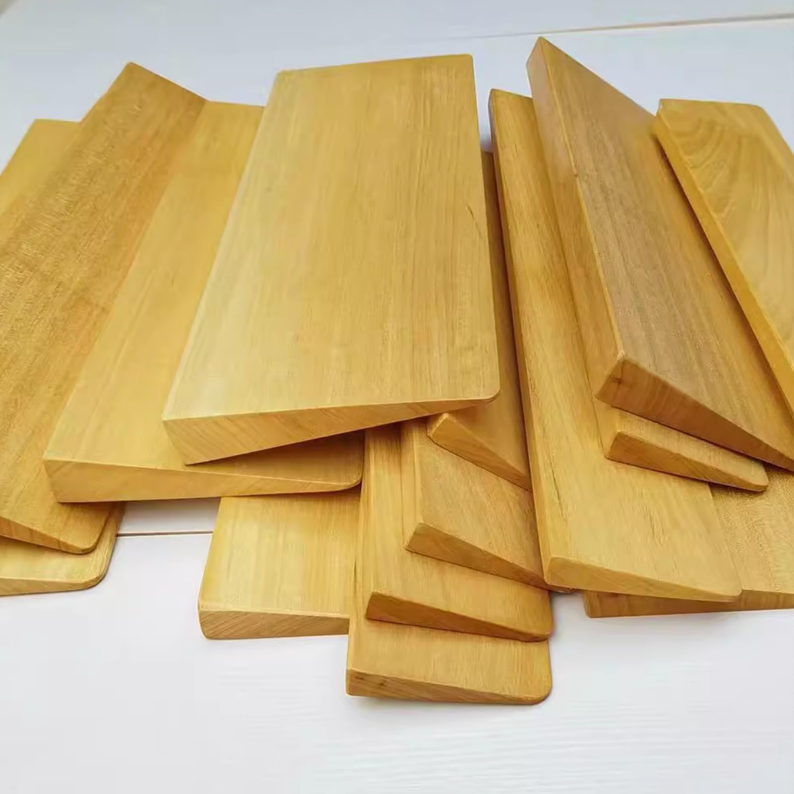 Rampa drewniana rampa najazdowa przenośna rampa dla wózków inwalidzkich kroki kroki przejście do domu ogrodu krok szopki drzwi na zewnątrz (80 x 15 x 3 cm / 31 x 5,9 x 1,2 cala)
