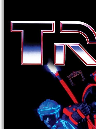 Miniatura 4 de Cartel de metal de la película Tron Legacy de Disney, decoración de pared de Tron Bold para la cueva del hombre o la sala de juegos