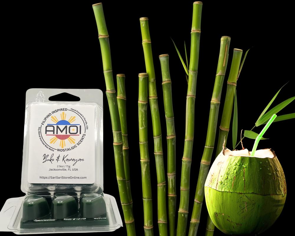 Filipino-Inspired Buko & Kawayan (Coconut & Bamboo) Scented Candle Wax Melts