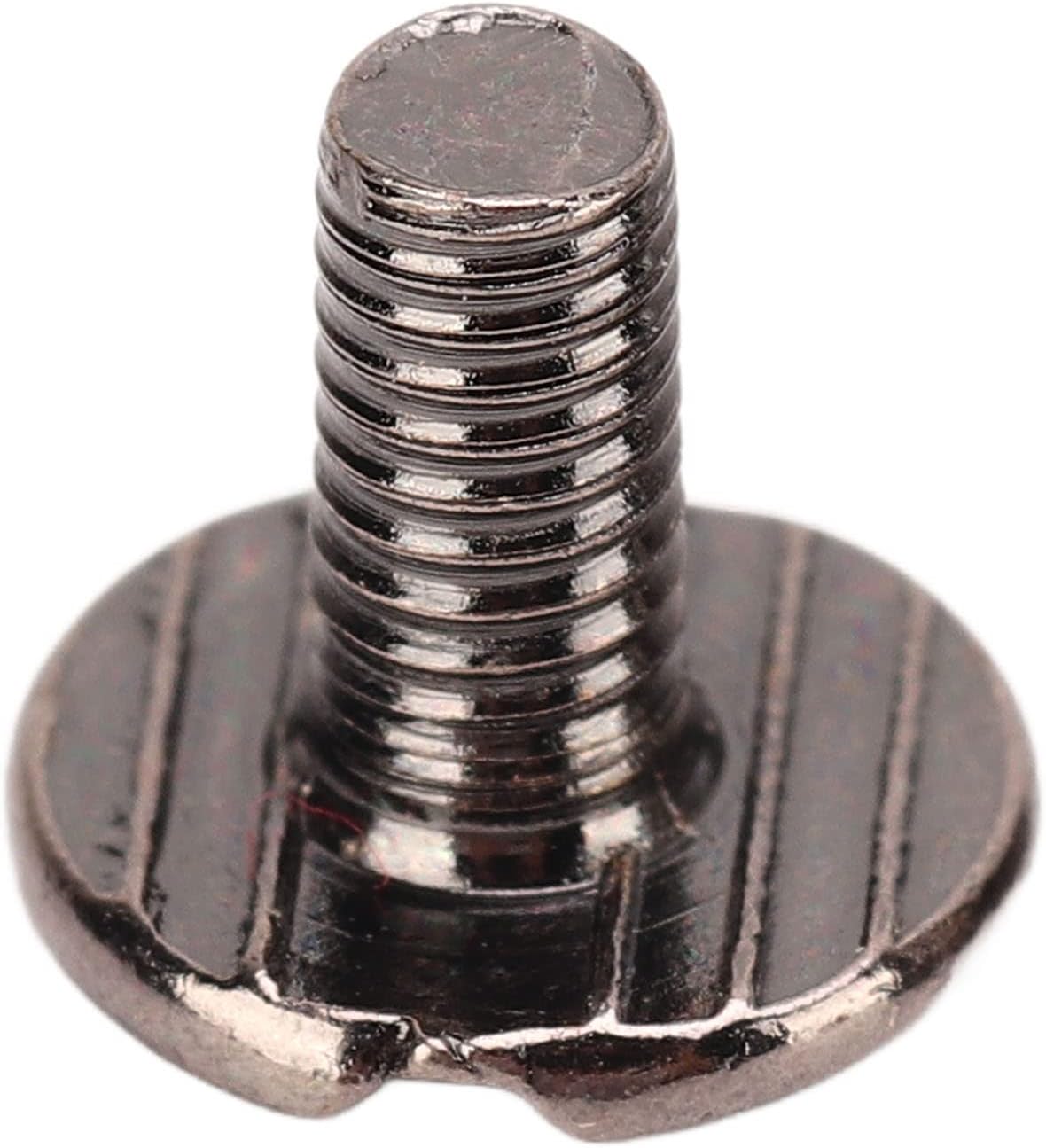 Brass Chicago Screws 200 Sets, 9.5x8mm Round Head, Ideal for Book Binding and DIY Leathercraft Projects (Gray)