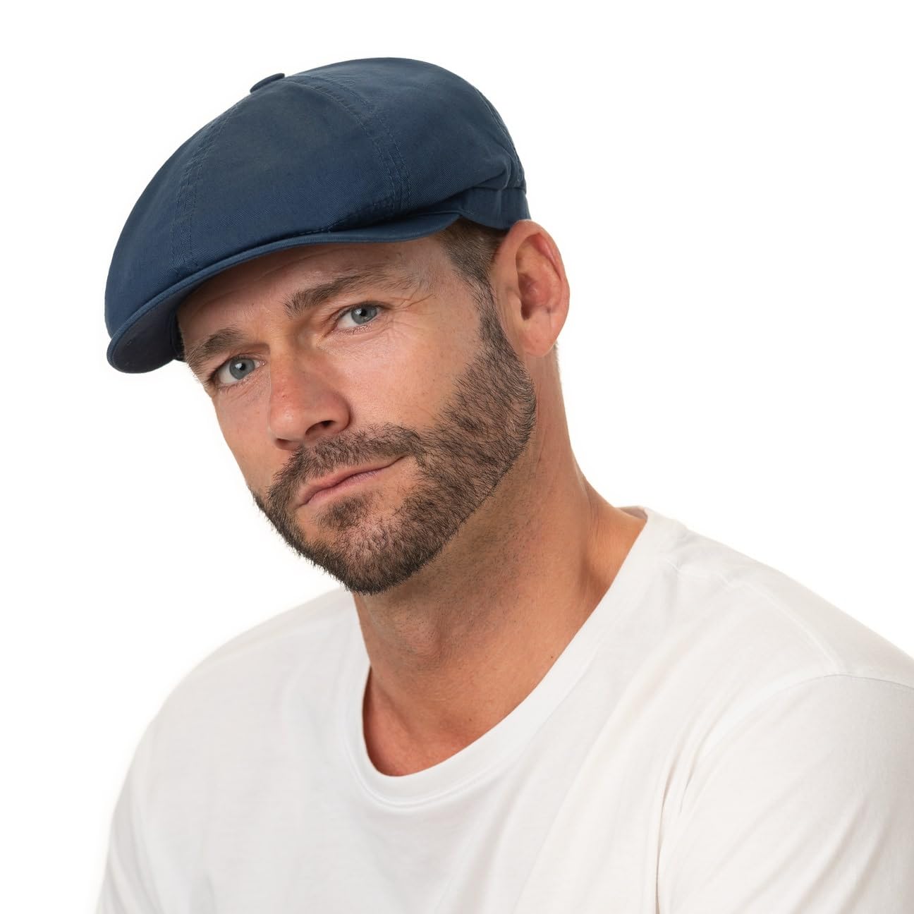 Stetson Cotton Twill Casquette Plate Protection UV 40 Unisexe Printemps Ete