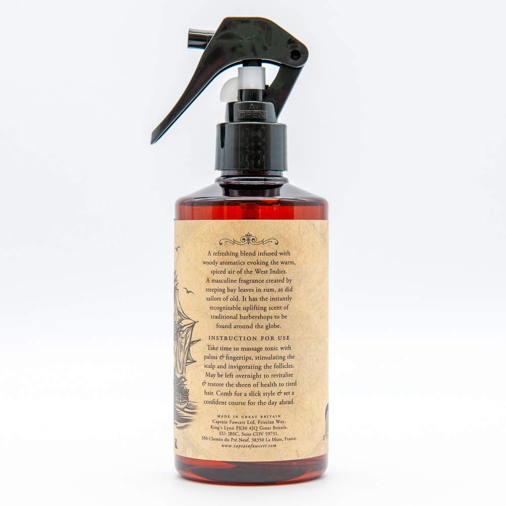 Captain Fawcett 's Bay Rum Hair Tonic (250 ml)