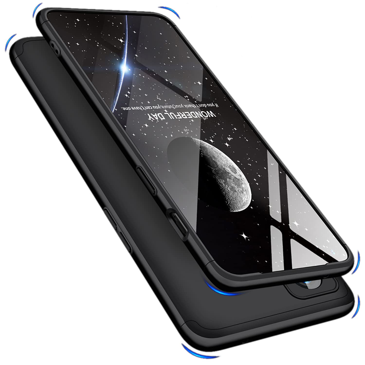 KAPA Poly Carbonate Double Dip Full 360 Protection Back Case Cover for Oneplus Nord 2 (5G) / One Plus Nord 2 (5G) (Black) (B09GVQSY8C) Amazon Price History, Amazon Price Tracker
