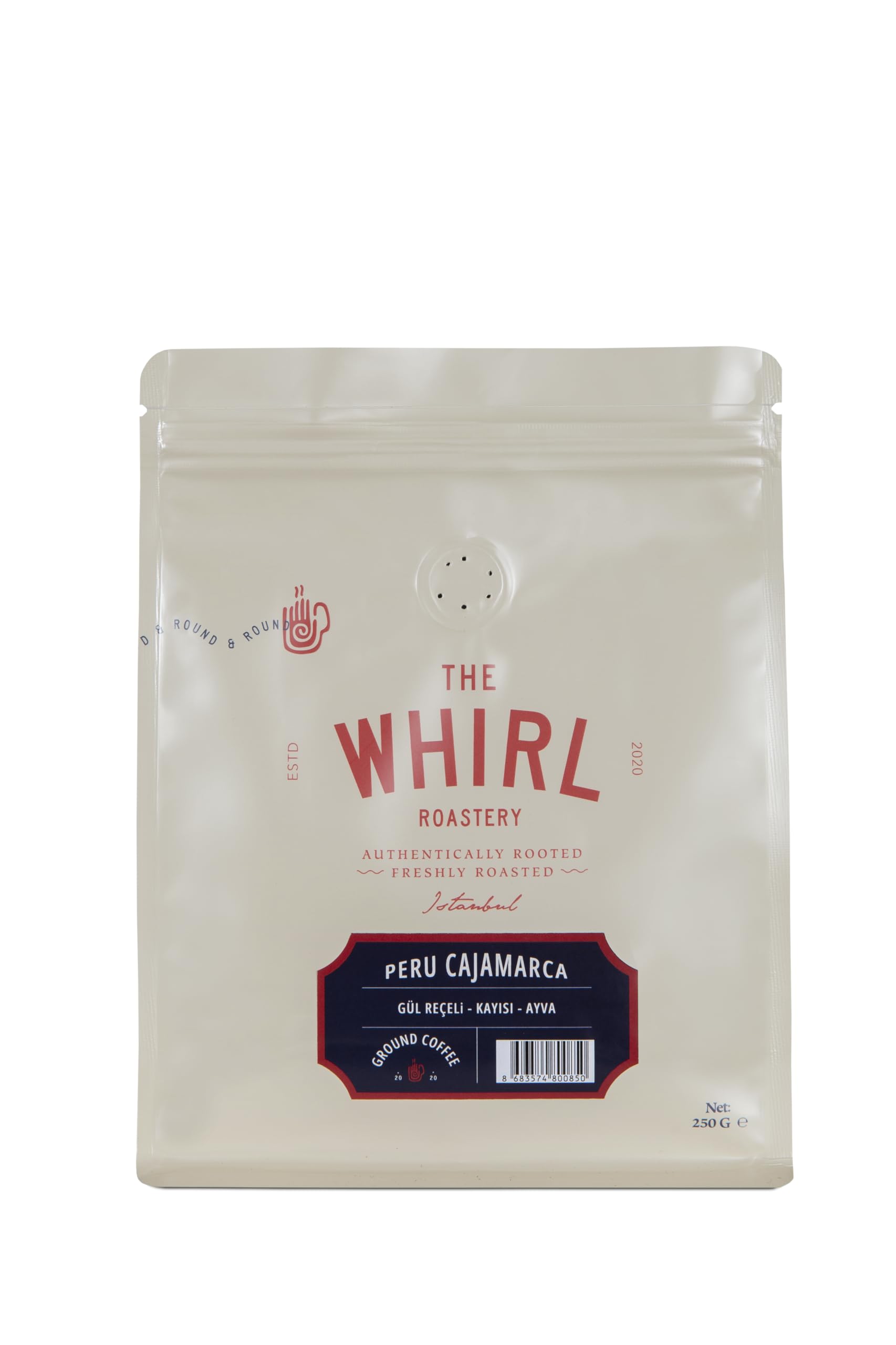 The whirl Peru Cajamarca 250 G Öğütülmüş