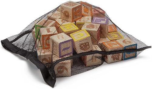 Miniatura 4 de inc. Bloques ABC de madera jumbo para el aprendizaje de niños pequeños, decoración de baby shower, alfabeto grabado y bloques de números para