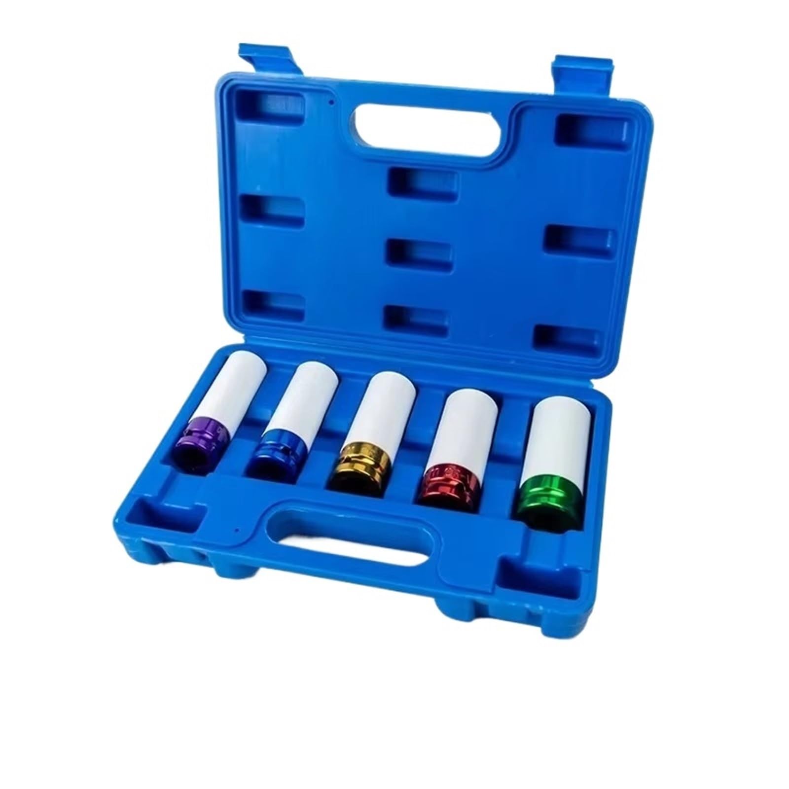 3 szt. 1/2 "zestaw nasadek napędowych tuleja ochronna nakrętka koła do pneumatycznego usuwania opon Zestaw przedłużek(5pcs)