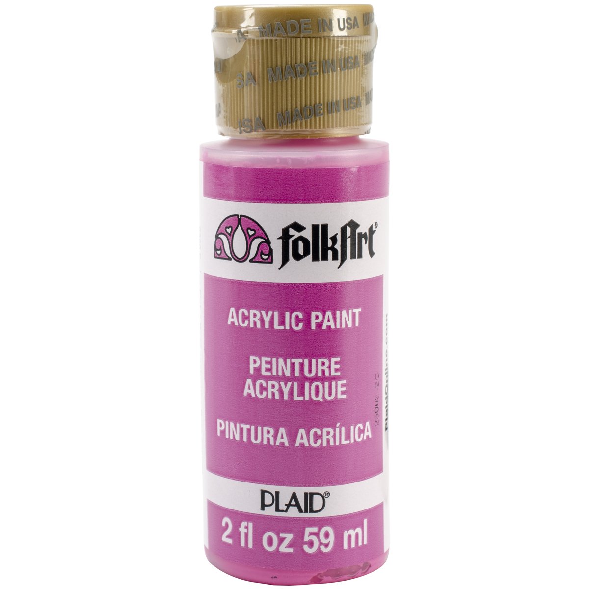 FolkArt Acrylic Paint in Assorted Colors (2 oz), 2390, Podge Pink