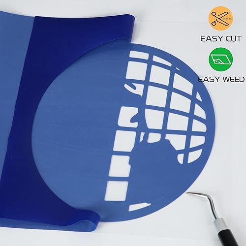 Miniatura 5 de RENLITONG - Rollos de vinilo de transferencia de calor 3D Puff HTV - Vinilo para planchar de 12 pulgadas x 10 pies para prensa de calor, camisetas