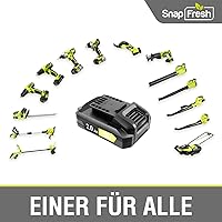 Vista 7 de SnapFresh Batería de litio de 20 V Paquetes de baterías de iones de litio de 2.0 Ah para herramientas inalámbricas, batería de larga duración