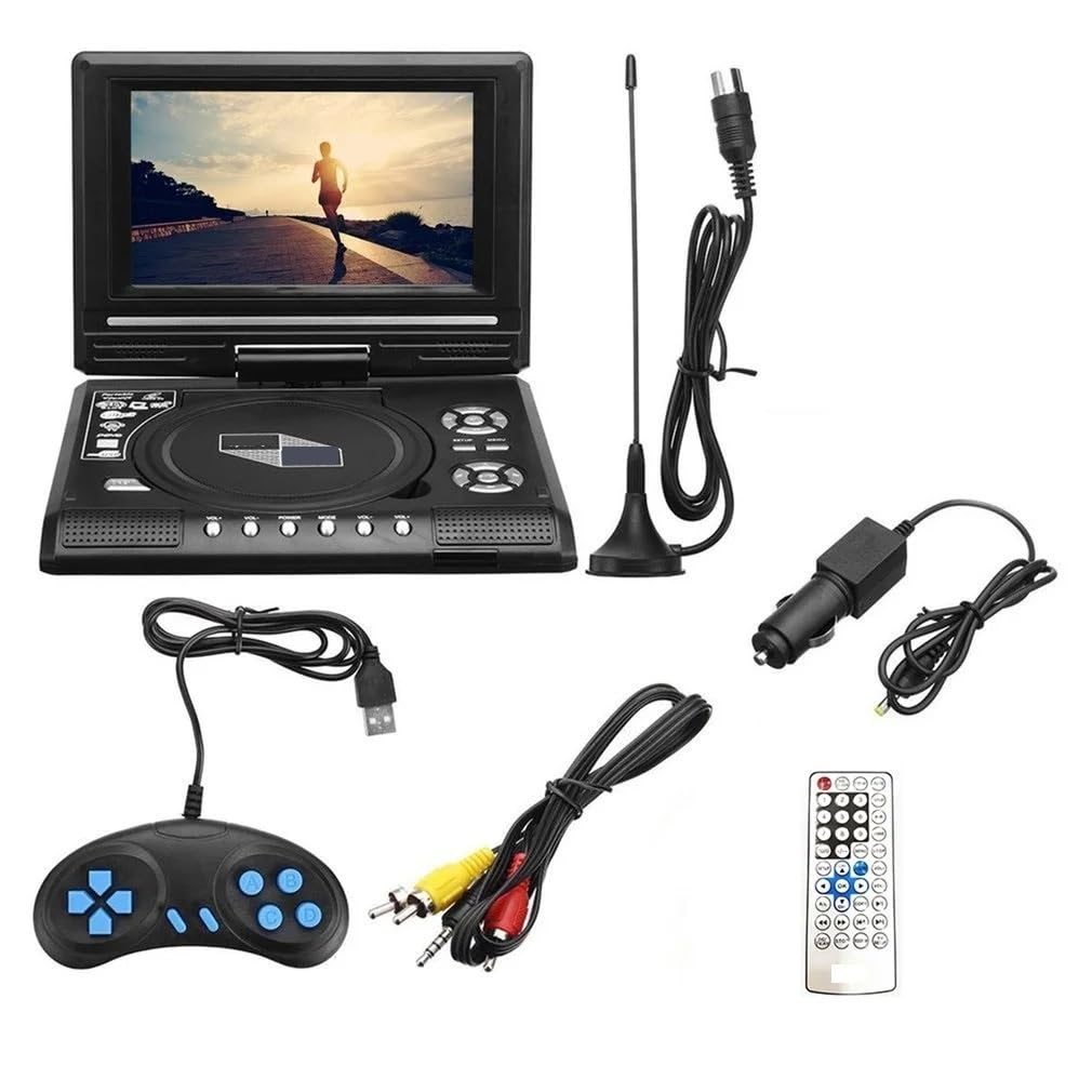 Reproductor de DVD portátil para coche con pantalla de 7.8" que lee tus discos rayados antiguos