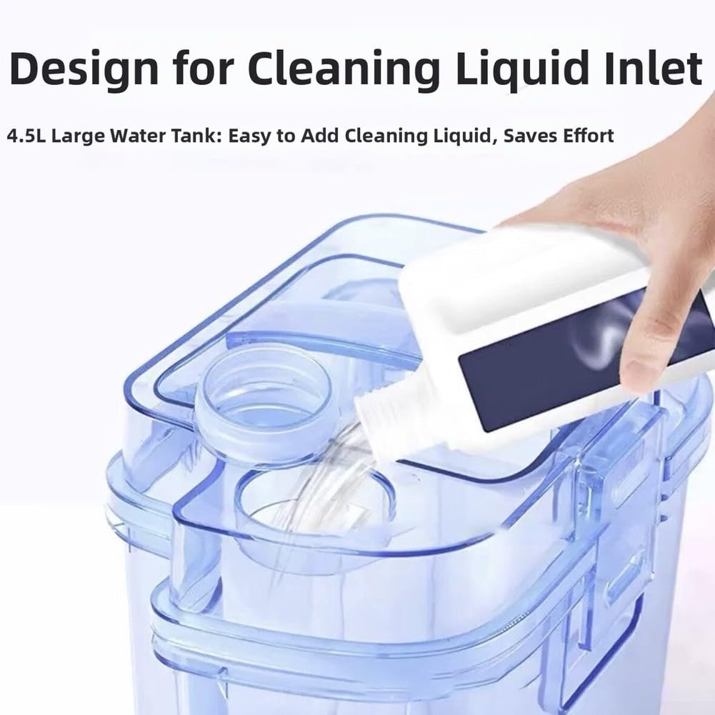 Frischwassertank für Dreame für w10 Staubsauger ABS Blau Frischwassertank(Clean water tank) | Optimale Reinigung, effiziente Wasserversorgung, passgenaue , einfaches Einsetzen, blaues Design