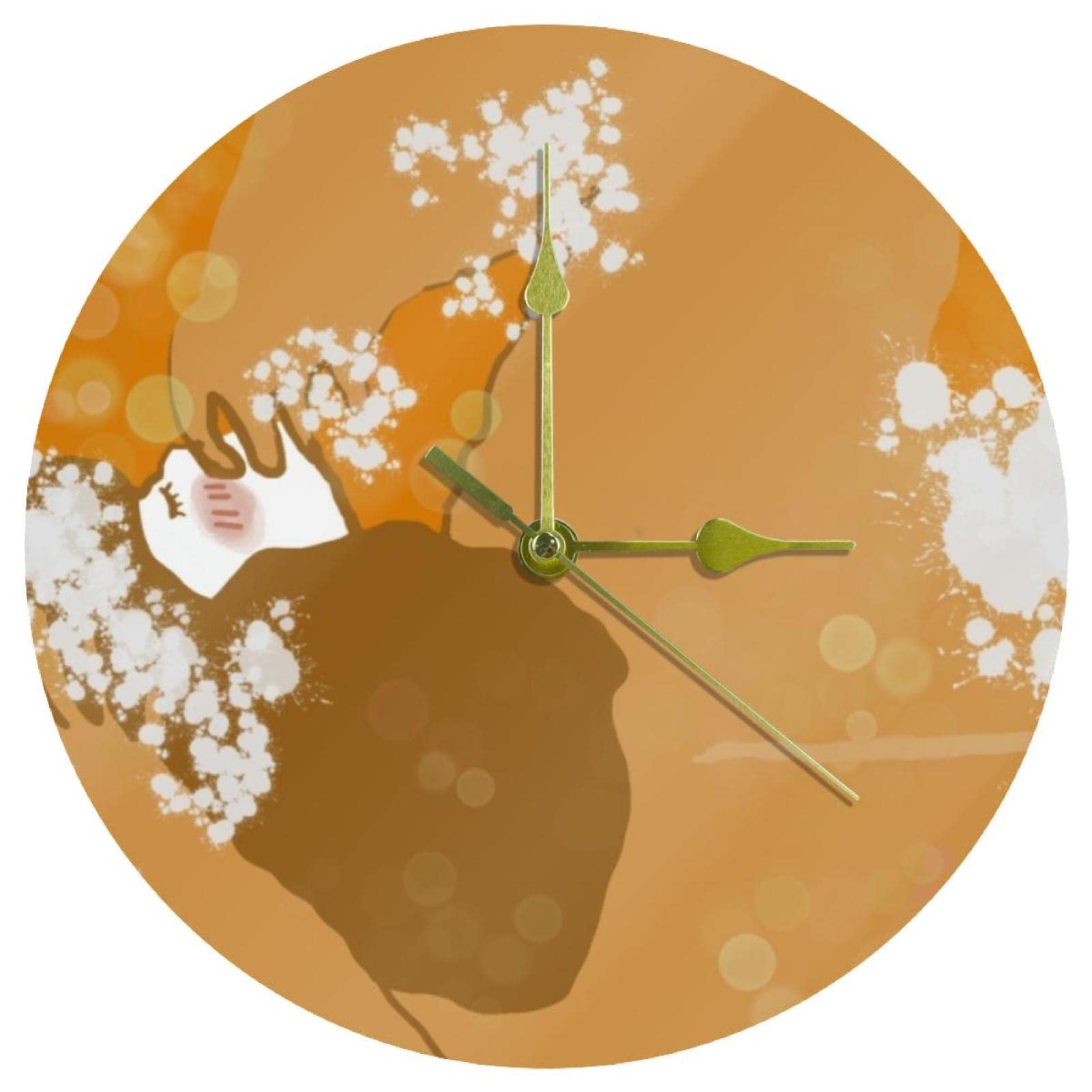 Horloge murale bulles de bain 24cm pour une décoration de salle de bain zen