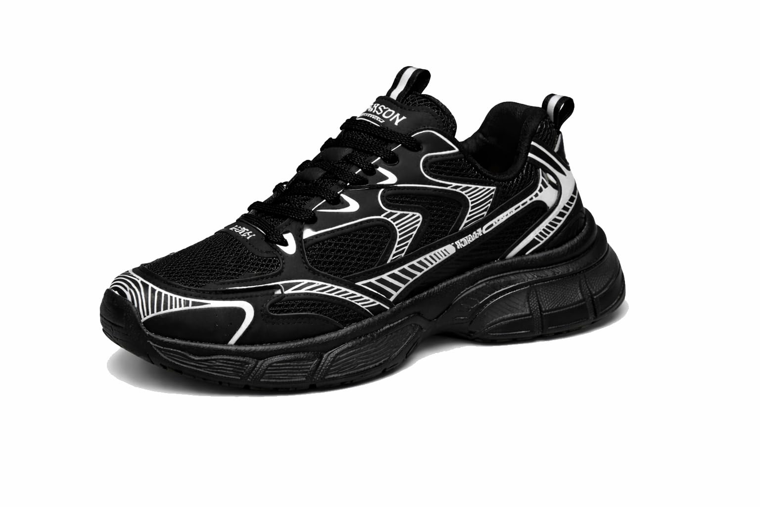 Cruiser Men Athletic Chunky Sneakers Striped Side Panel