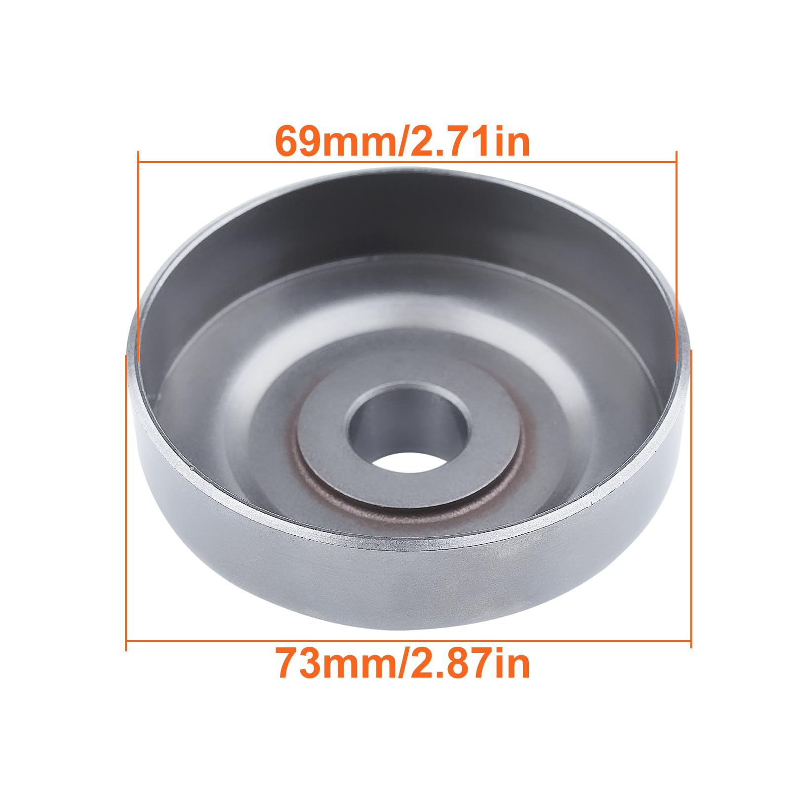 Tambor de accionamiento de embrague de cadena 3/20.3 cm-7T Kit de llanta de piñón para Husqvarna 261 262XP 254 154 EPA 257 Rodamiento de aguja de motosierra 503453902 accionamiento de bomba sin