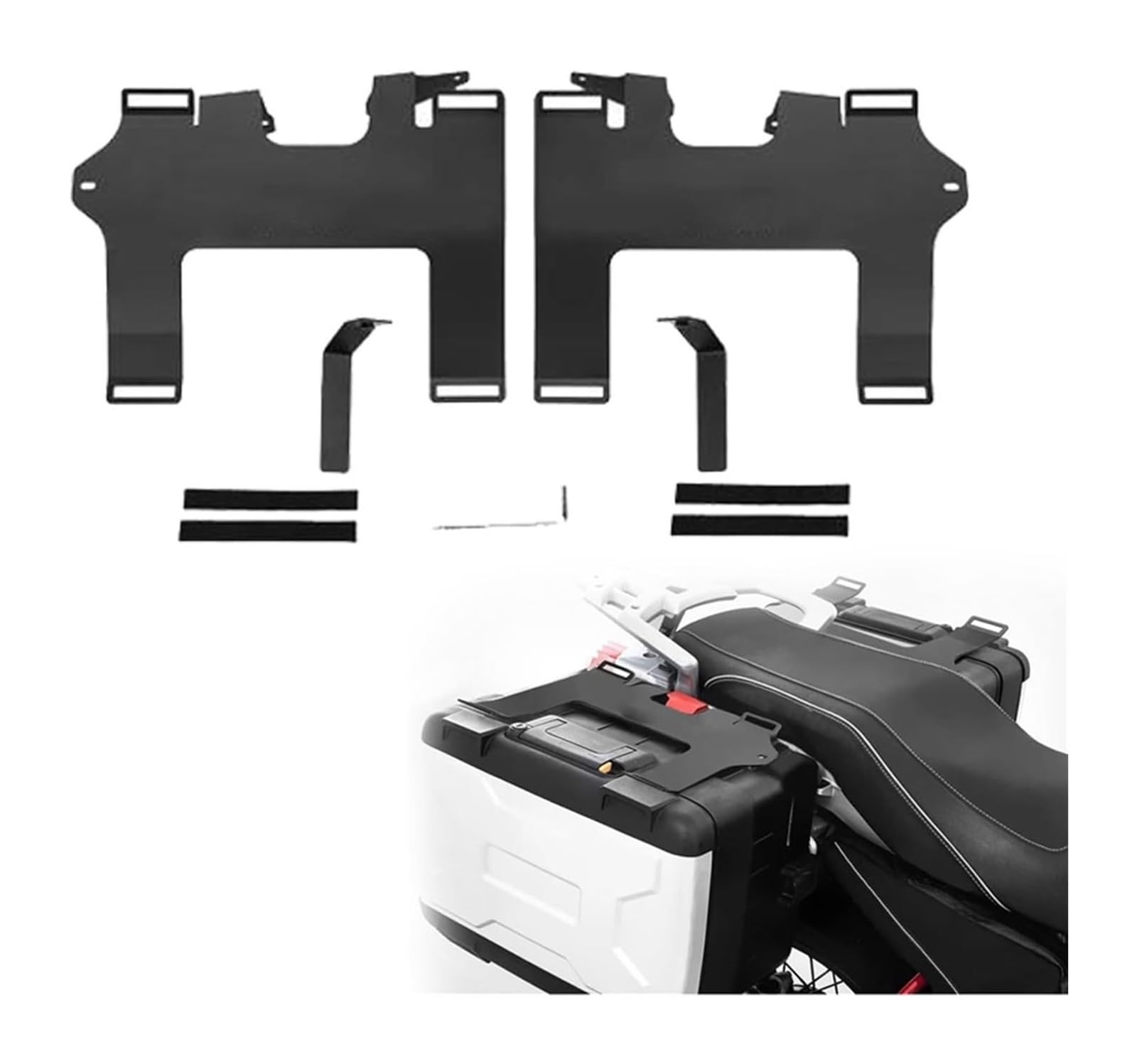 pour R1250GS LC/LC pour Adventure ADV 2018 2019 2020 2021 2022 2023 Porte-Bagages Étuis Vario Porte-Bagages Arrière Moto(R1200 2004-2012 a)