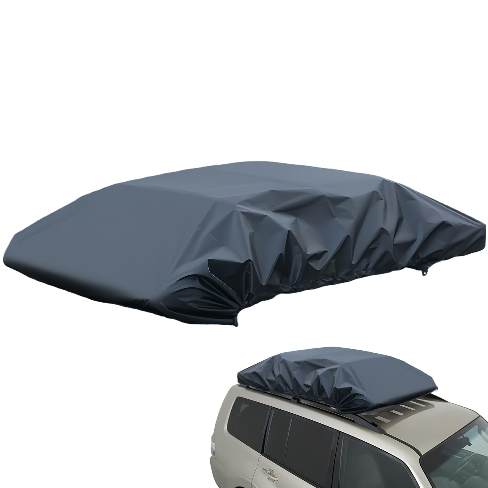 Housse imperméable pour porte-bagages de toit de voiture – Protection imperméable pour housse de bagages – Protection de charge sur le toit | pour camping, voyage, véhicule automobile, voiture, SUV