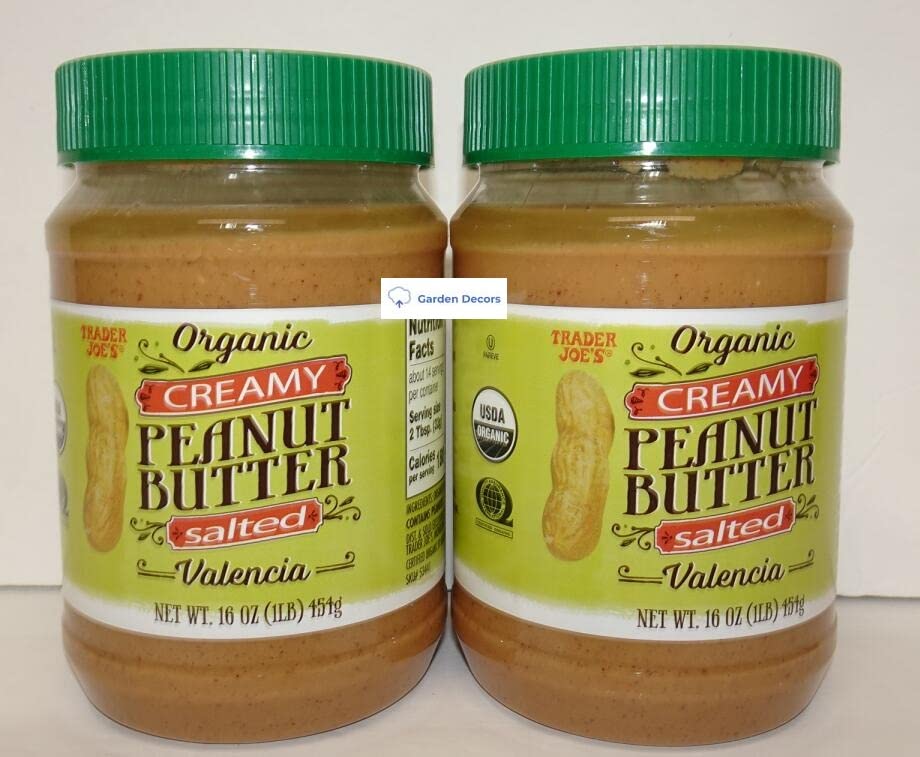 Buy Trader Joe's2Joe’s Creamy Peanut Butter Valencia Salted 16oz 454g