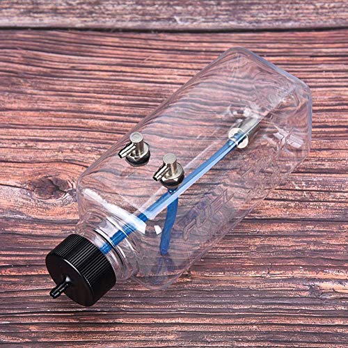 Vbestlife Rc Engine Gasoline Fuel Tank Remote Control Model Accessories Remote Control Aircraft Transparent Plastic Fuel Tank(410Ml(30-40Cc)) #TOP4