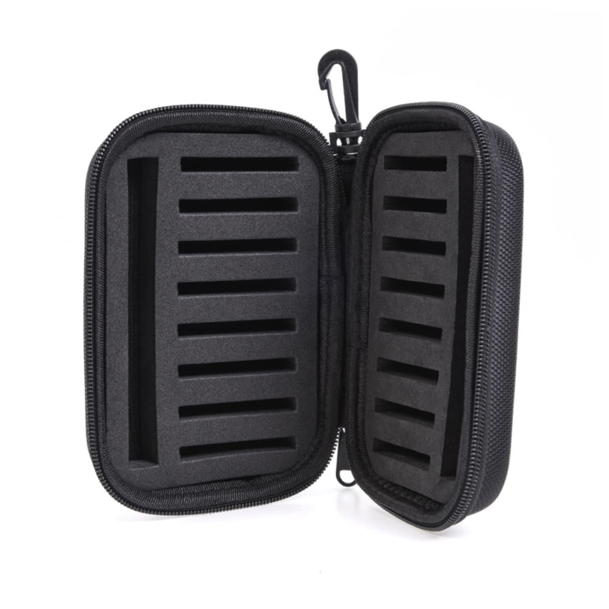 POPETPOP 2 Stücke Haken Tasche Pailletten Tasche Angeln Lockt Eva Liner Tragbare Lagerung Für Angler Schwarz