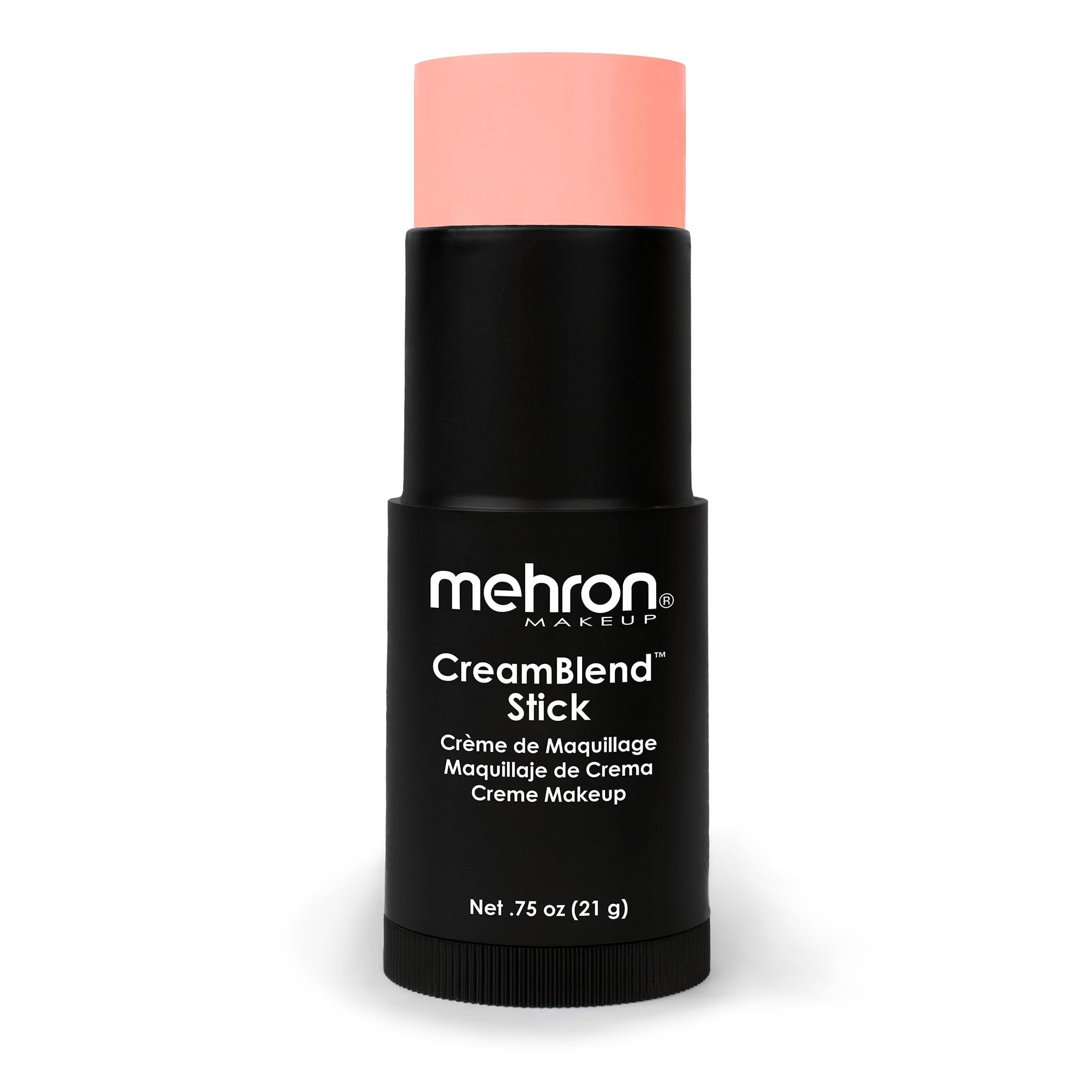 Mehron Makeup CreamBlend Stick - Cream Face &amp; Body Paint (Pastel Orange, 1 Count (Pack of 1))