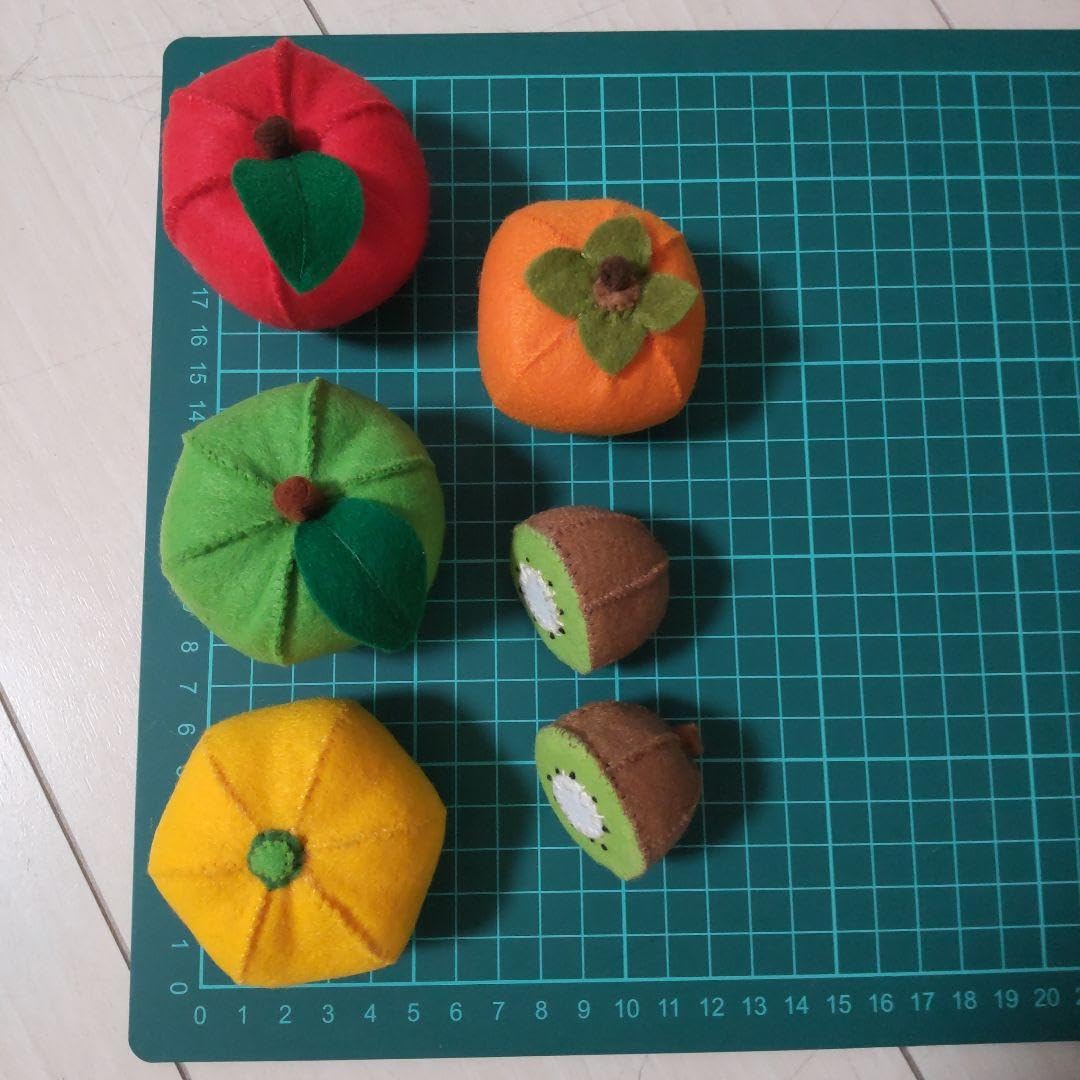 Amazon | フェルトままごと 秋野菜&果物セット | セット | おもちゃ