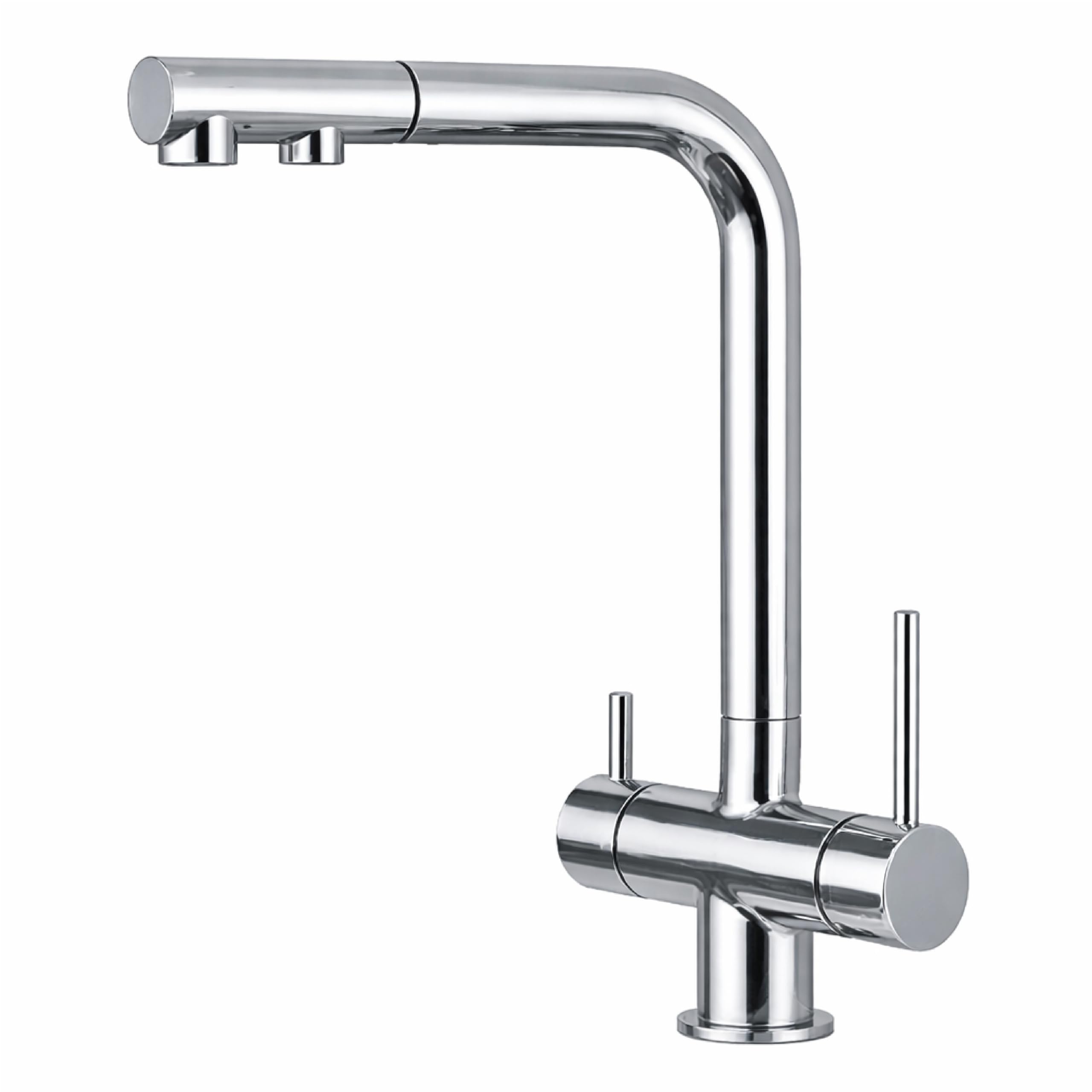 Rubinetto da cucina con Doccetta estraibile 4 vie Shurity 421 (Cromo)