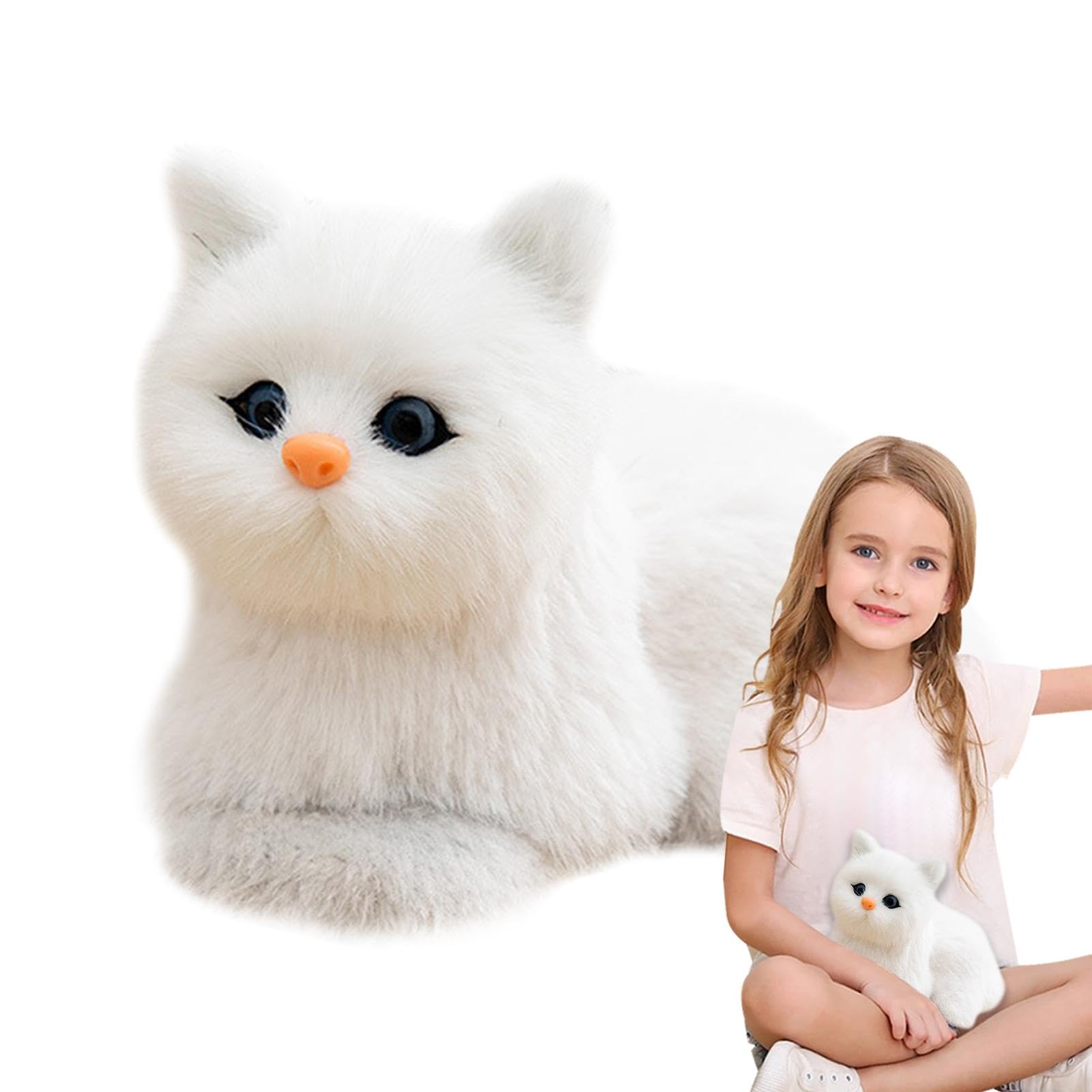 Amazon.co.jp: 猫のぬいぐるみ,猫のぬいぐるみ - 7.09インチの子猫の