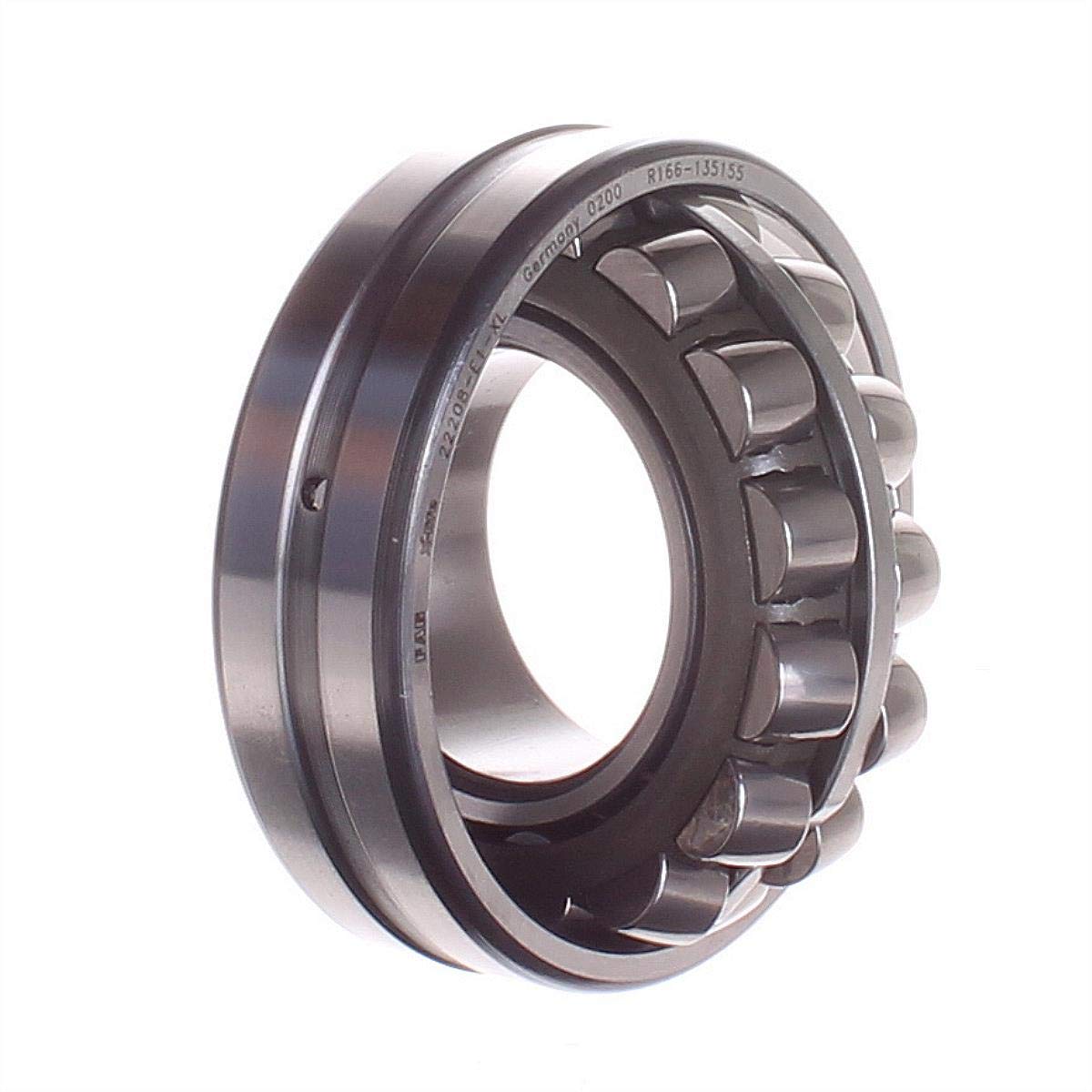 FAG 222080 Sphärische, die Roller Bearing, gerade Bohrung, Stahl Käfig, normale Metrisches, 40 mm ID, 80 mm OD, 23 mm Breite