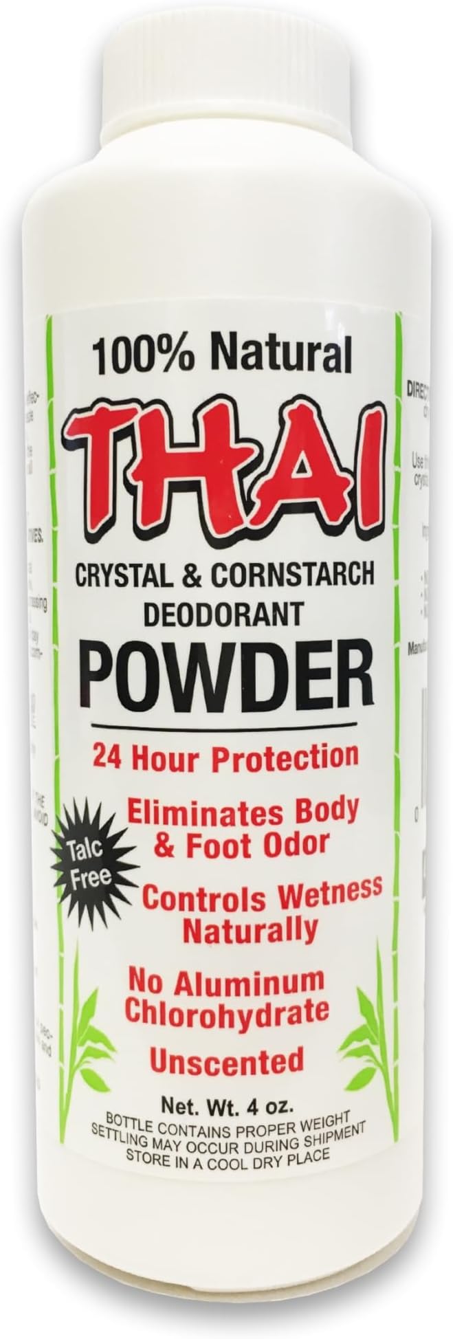 Thai Deodorant Stone Body Powder, 4 Oz